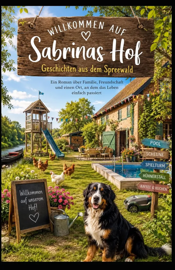 Buchcover: Ein Hof im Spreewald