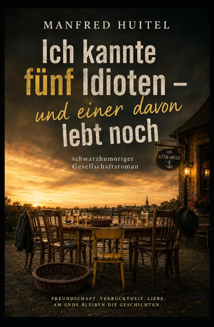 Buchcover: Ich kannte fünf Idioten und einer davon lebt noch